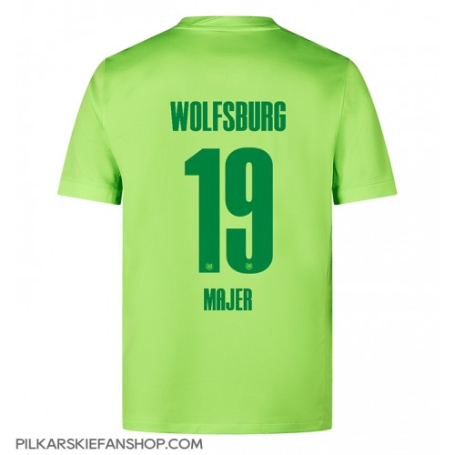 Koszulka piłkarska Wolfsburg Lovro Majer #19 Strój Domowy 2024-25 tanio Krótki Rękaw Koszulka piłkarska Wolfsburg Lovro Majer #19 Strój Domowy 2024-25 tanio Krótki Rękaw